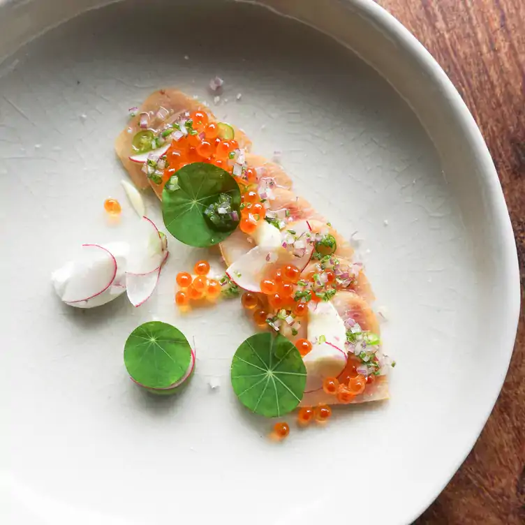 A finely decorated signature dish at Máximo, one of the best restaurants in Mexico City.